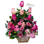 Canasta Rosas