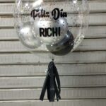 Globo burbuja personalizado c/ helio
