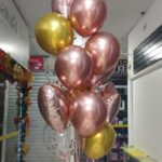 Buquet globos variados con helio