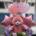 Arreglo de globo c/ peluche